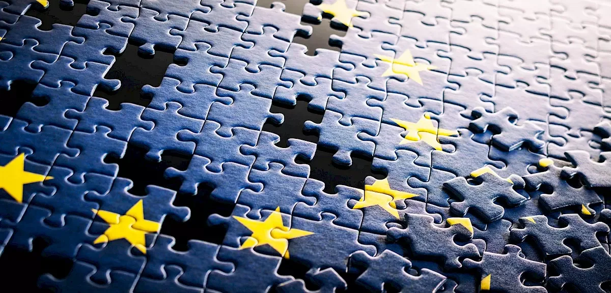 European insurance markets mosaic showing different country codes